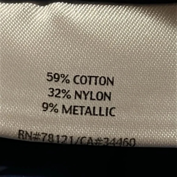 Eileen Fisher Metallic Blue A-Line Jacket Coat Stow Hood Full Zip Size Large - Picture 9 of 10